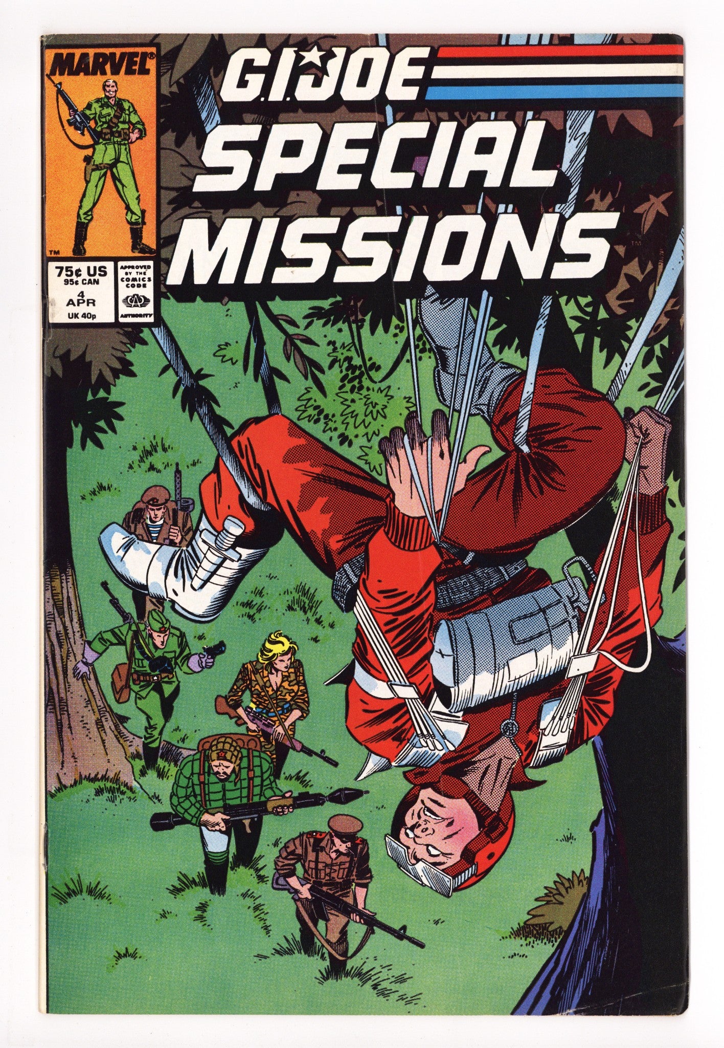 G.I. Joe Special Missions Vol 1 4 Low Grade (1987) 