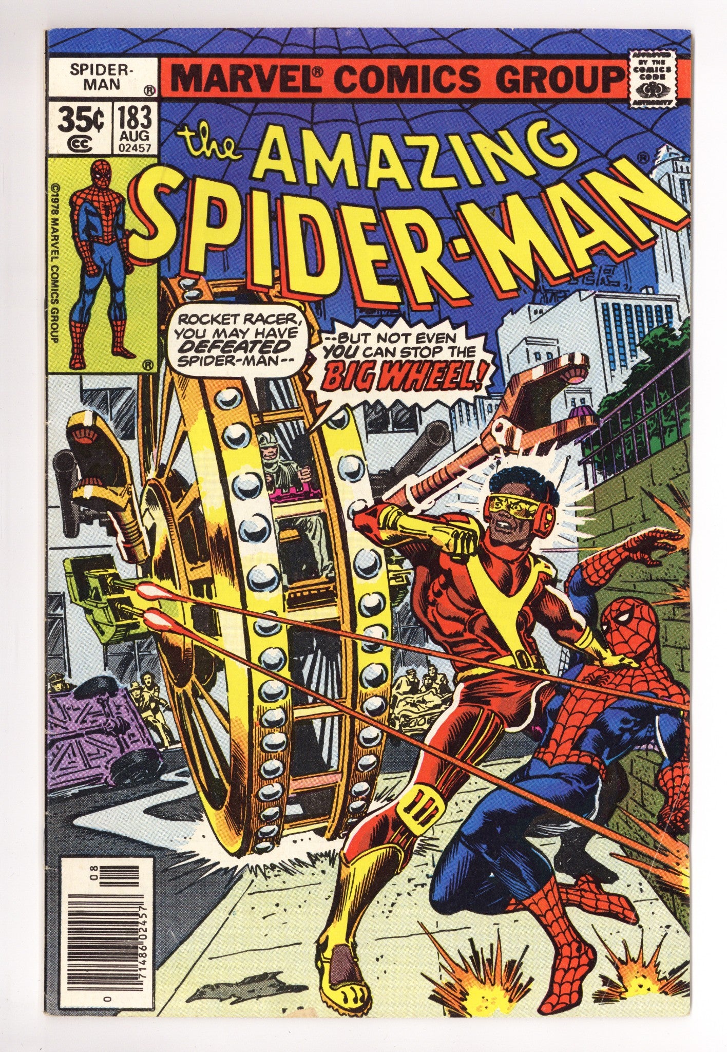 The Amazing Spider-Man Vol 1 183 VG+ (4.5) (1978) 