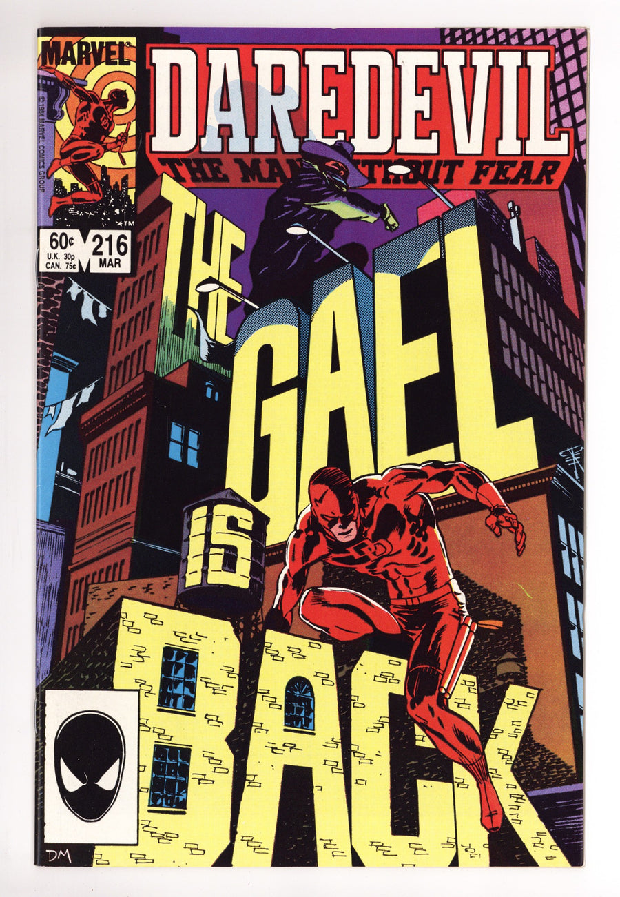 Daredevil Vol 1 216 Mid Grade (1985) 