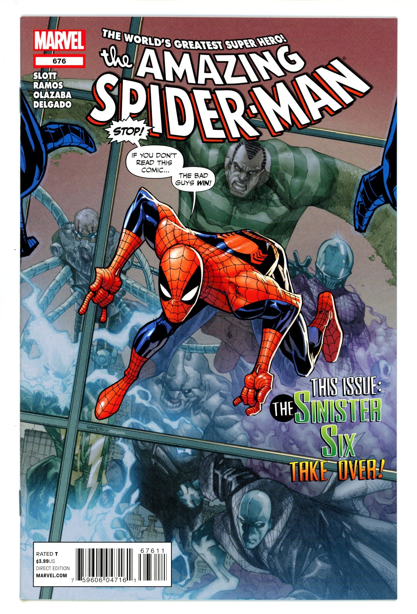 The Amazing Spider-Man Vol 2 676 High Grade (2012) 