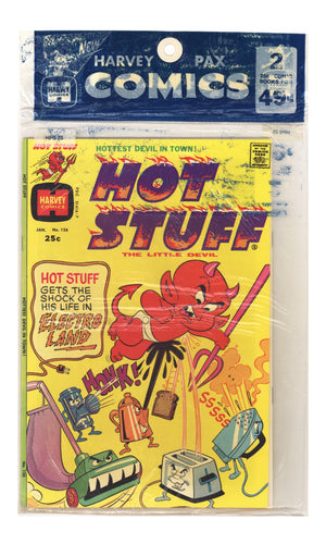 Harvey Pax Comics 2 Pack HPS-25 New, Sealed (1975)