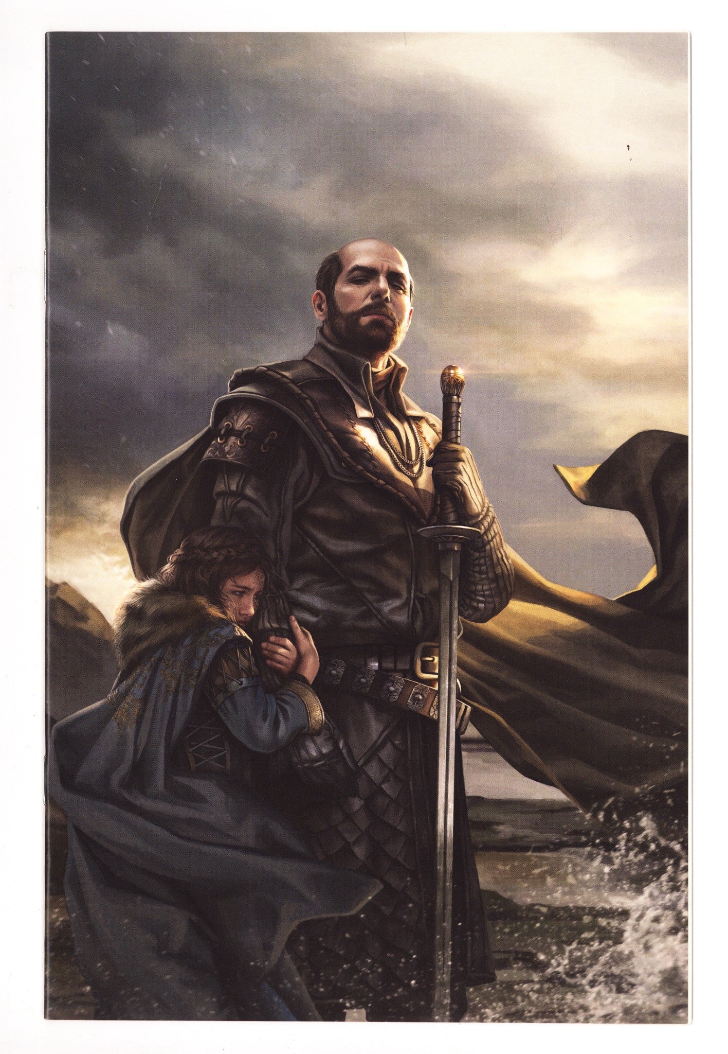 George R.R. Martin's A Clash of Kings Vol 1 1 VF/NM (9.0) (2017) Villeneuve Virgin Incentive Variant 
