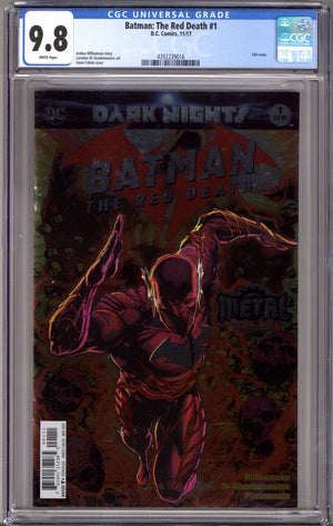Batman: The Red Death 1 CGC 9.8 (NM/M) (2017)