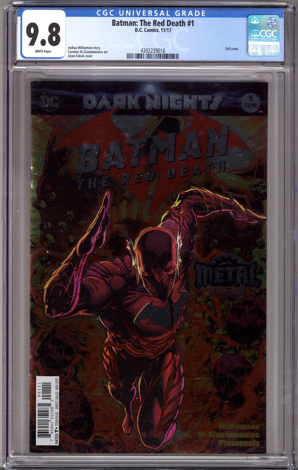 Batman: The Red Death 1 CGC 9.8 (NM/M) (2017)