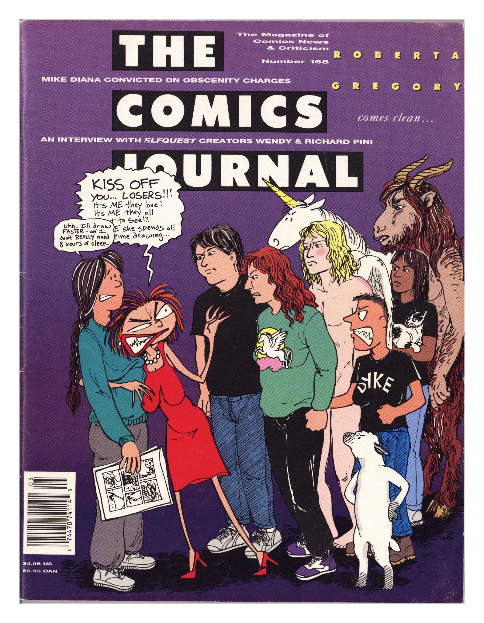 The Comics Journal 168 Low Grade (1994) 
