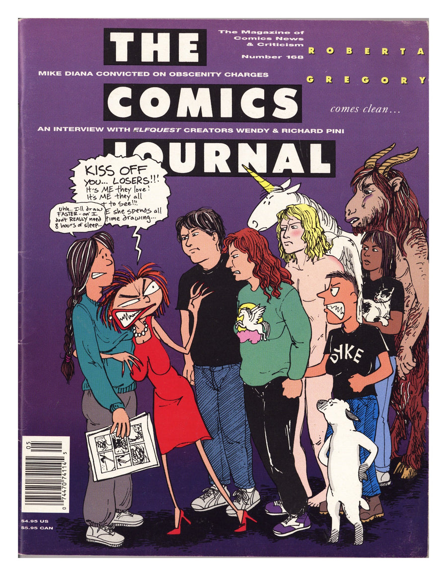 The Comics Journal 168 Low Grade (1994) 