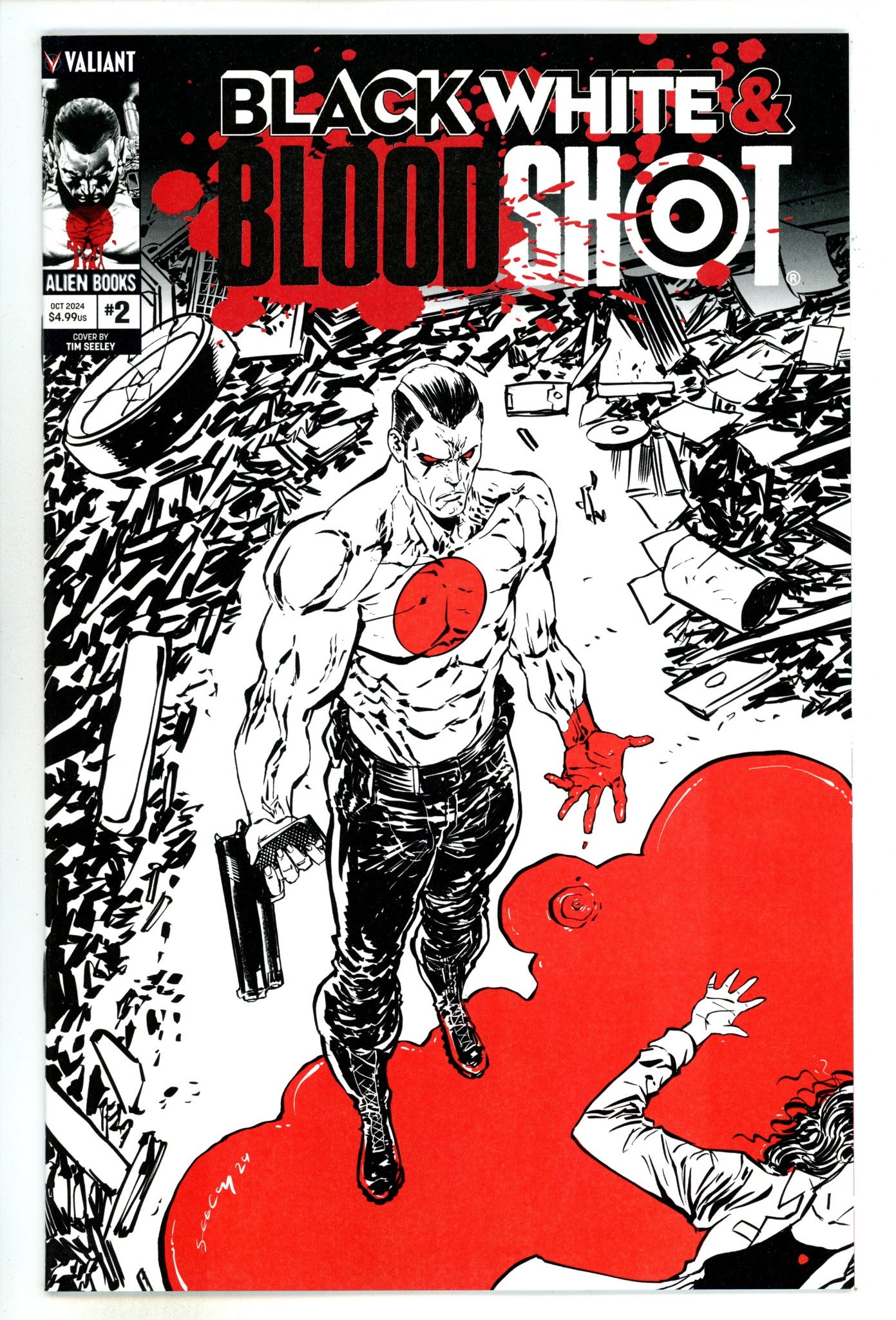 Black White & Bloodshot  2 Seeley  Variant  (2024)
