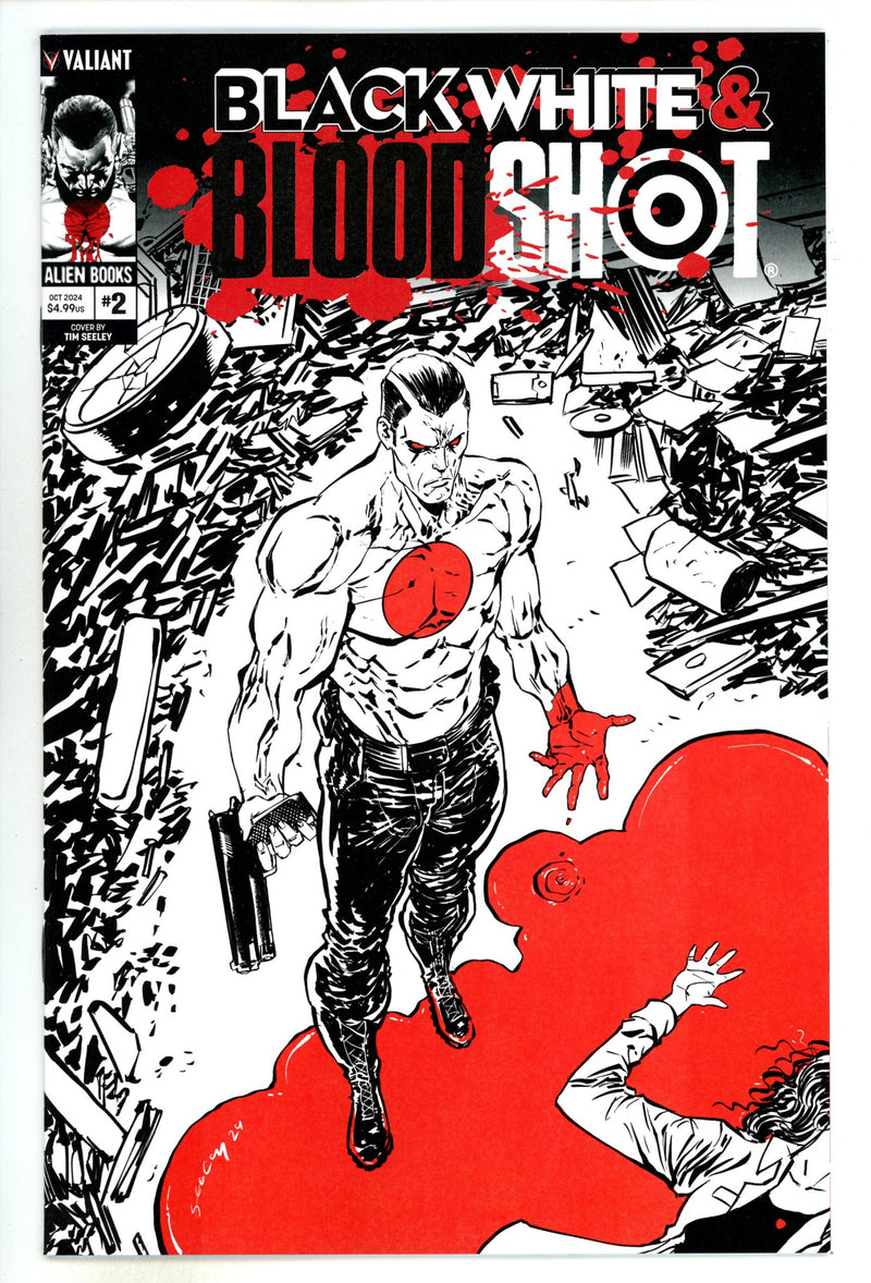 Black White & Bloodshot  2 Seeley  Variant  (2024)
