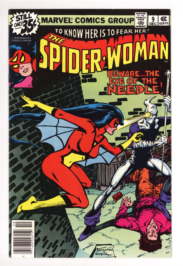Spider-Woman Vol 1 9 NM- (9.2) (1978)