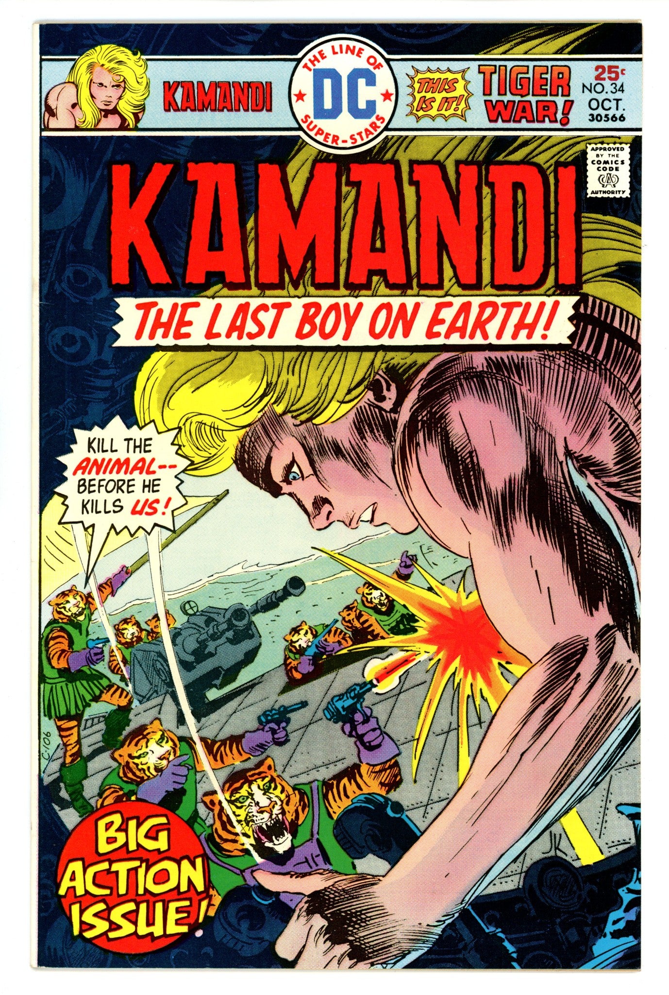 Kamandi, the Last Boy on Earth 48 VF/NM (9.0) (1976) 