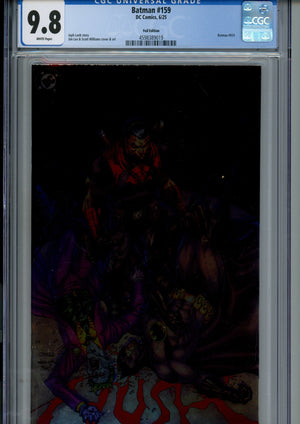 Batman Vol 3 159 CGC 9.8 (NM/M) (2025) Lee Foil Virgin Variant