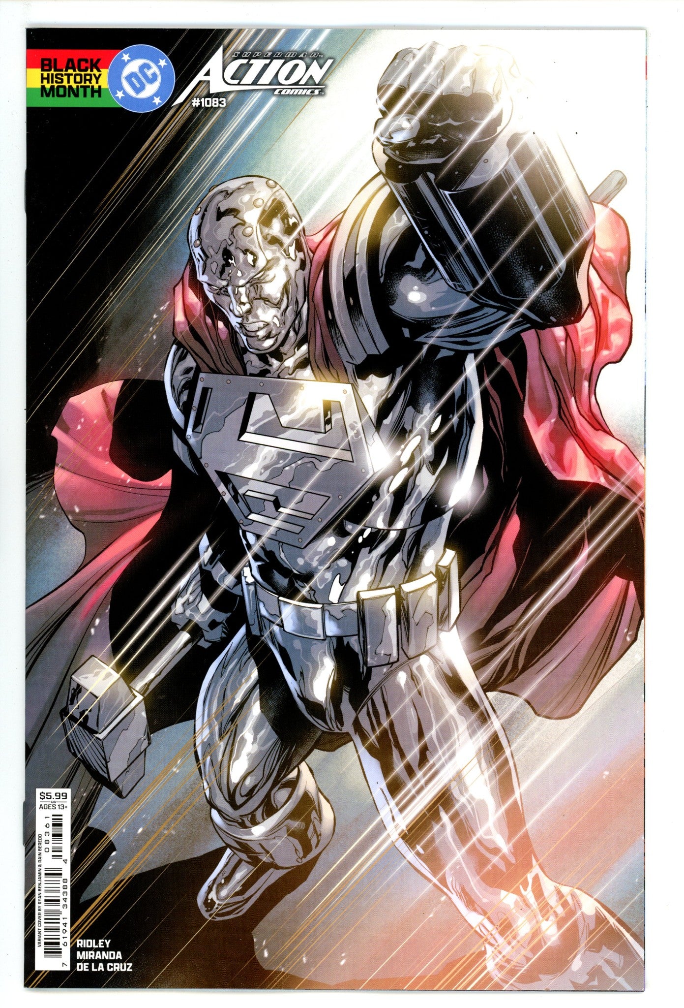 Action Comics Vol 3 1083 Benjamin Variant (2025)