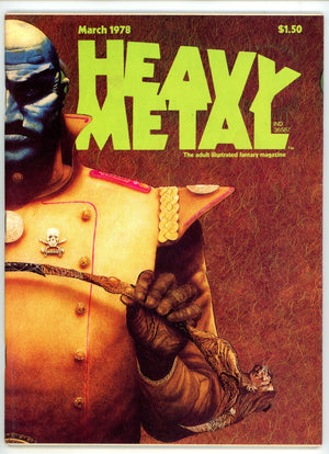Heavy Metal Magazine Vol 1 12  Low Grade  (1978)  