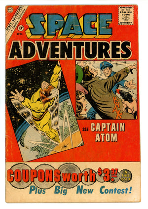 Space Adventures 39 VG- (3.5) (1961) 