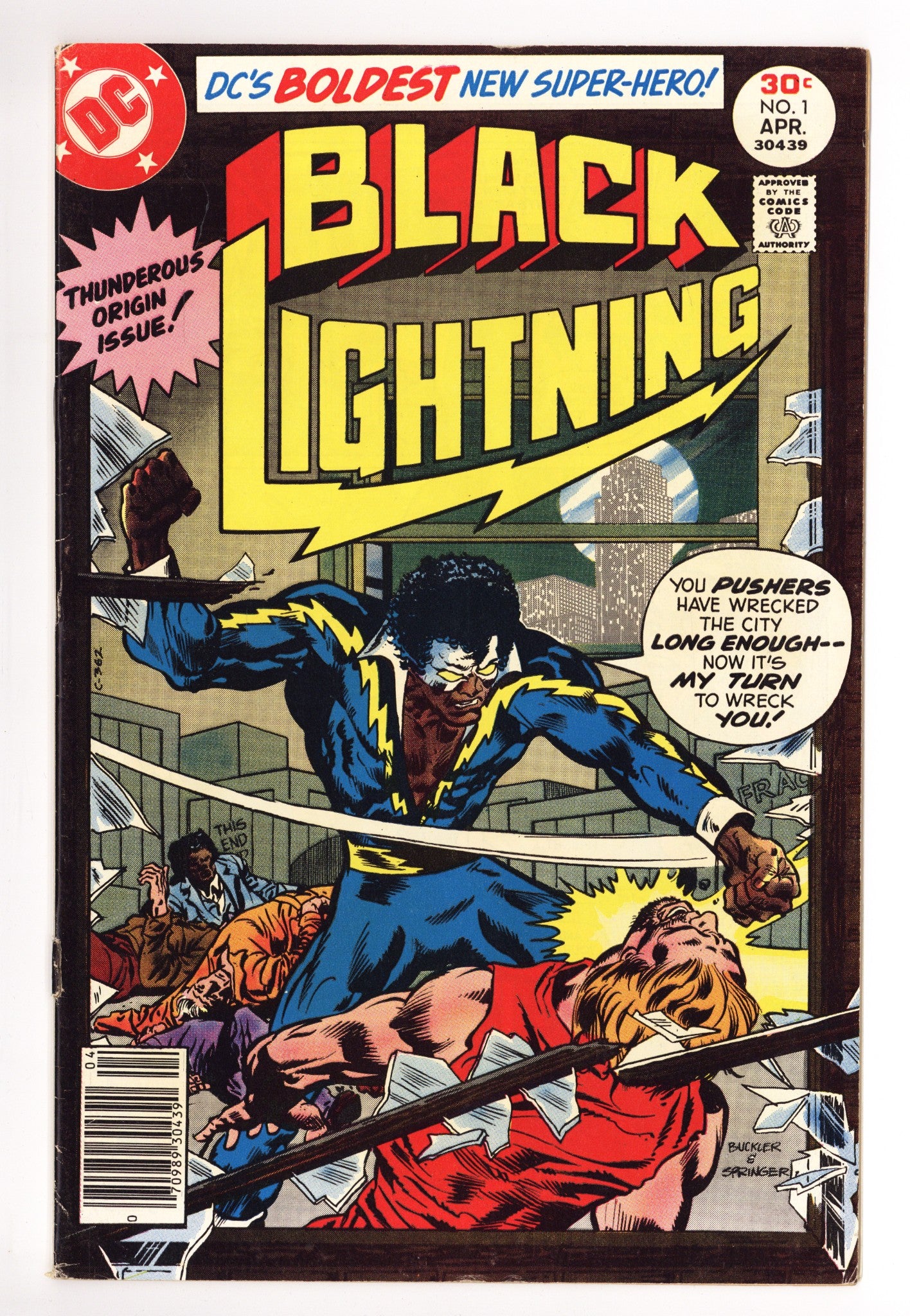 Black Lightning Vol 1 1 VG+ (4.5) (1977) 