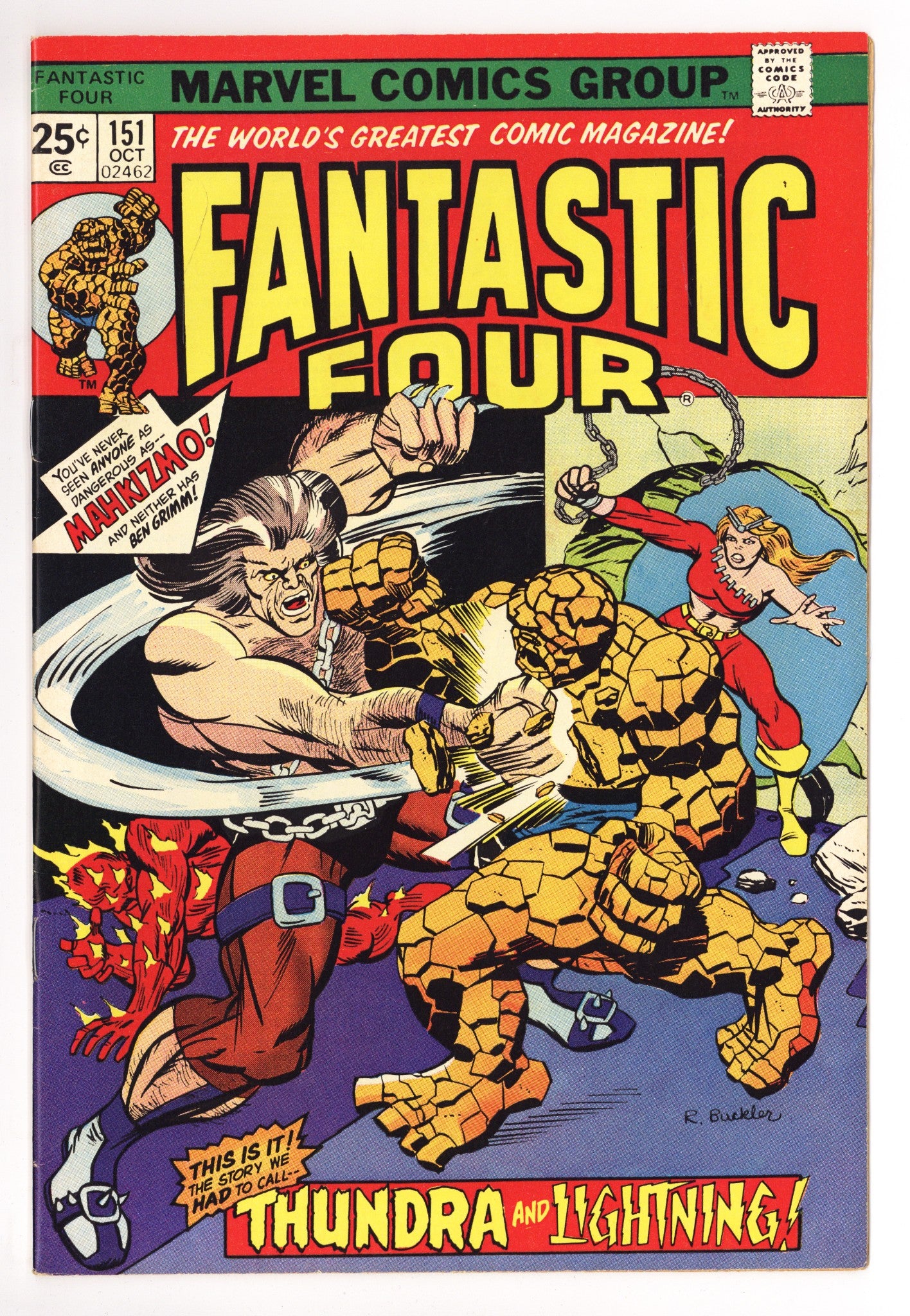 Fantastic Four Vol 1 151 VF- (7.5) (1974) 