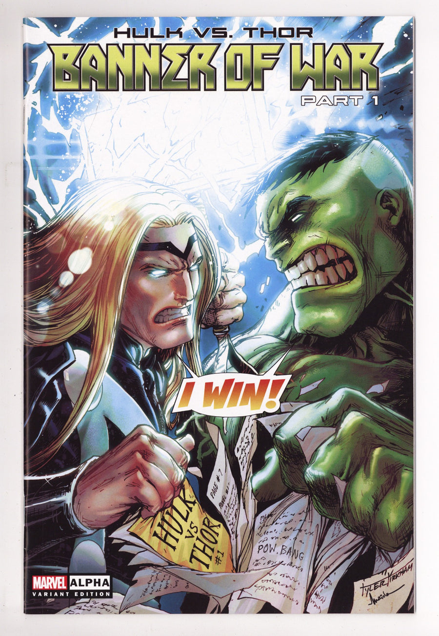 Hulk vs. Thor: Banner of War Alpha 1 High Grade (2022) Kirkham Exclusive Variant 