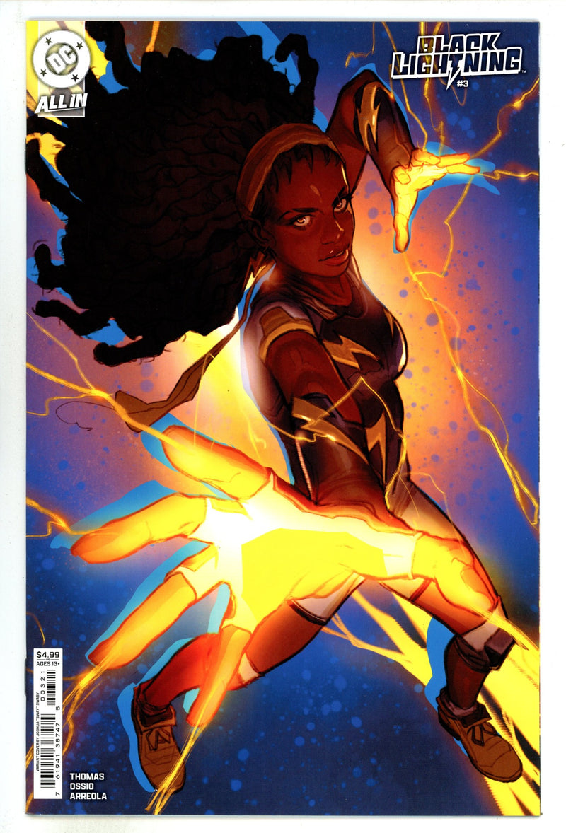 Black Lightning Vol 3 3 Swaby Variant (2025)