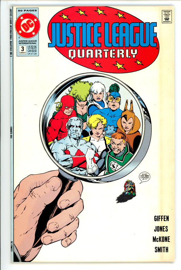 Justice League Quarterly 3 Mid Grade (1991)