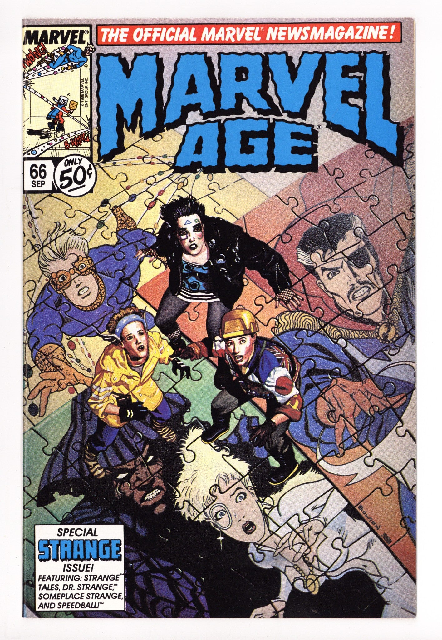 Marvel Age 66 High Grade (1988) 