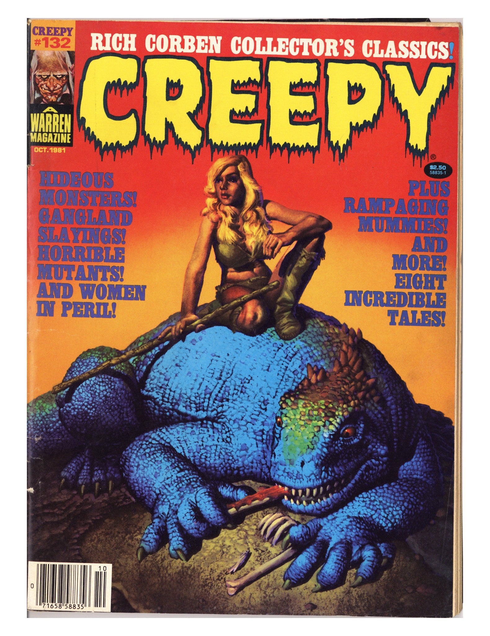 Creepy 132 Very Low Grade (1981) Canadian Price Variant 