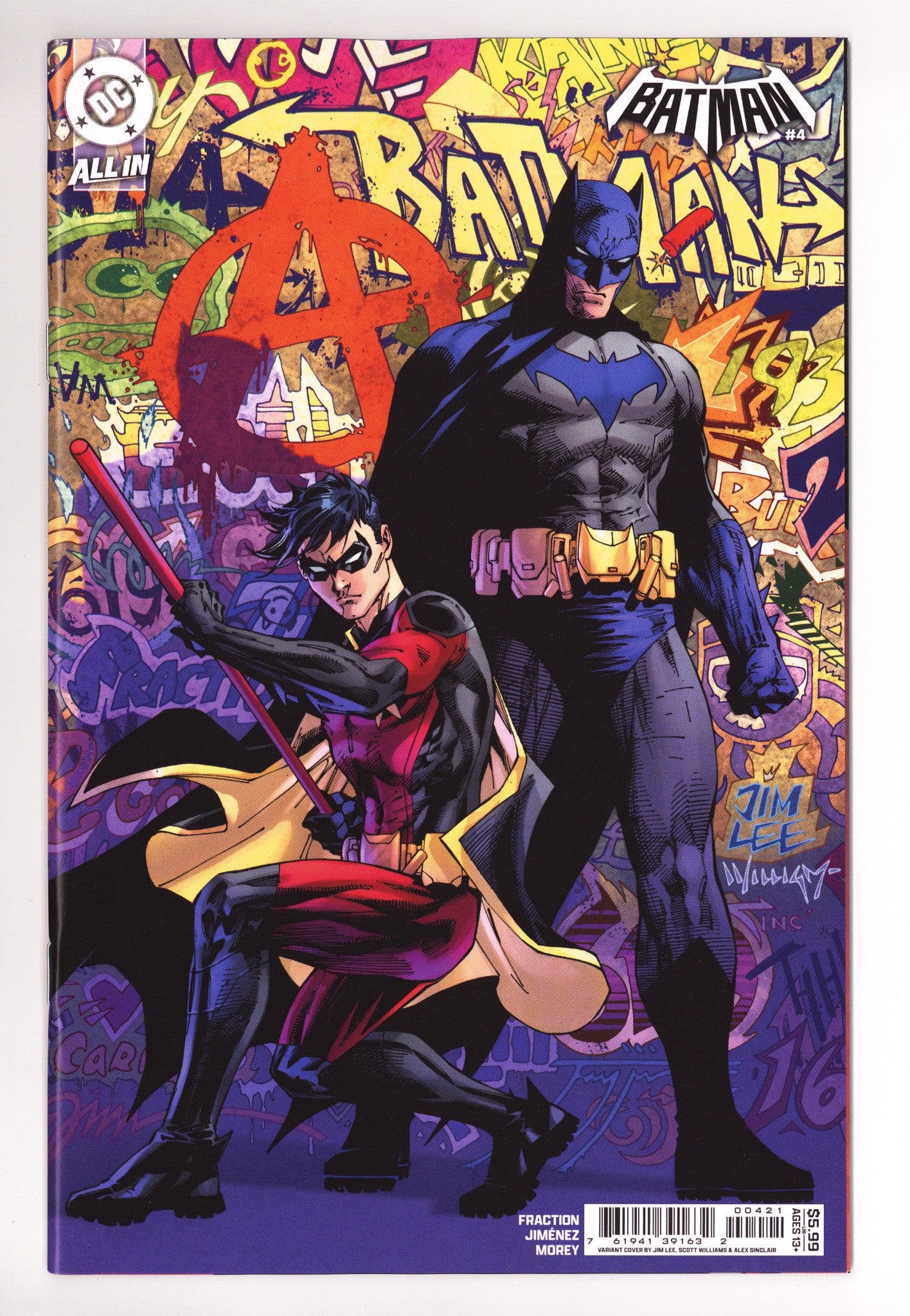 Batman Vol 4 4 Lee Variant (2025)