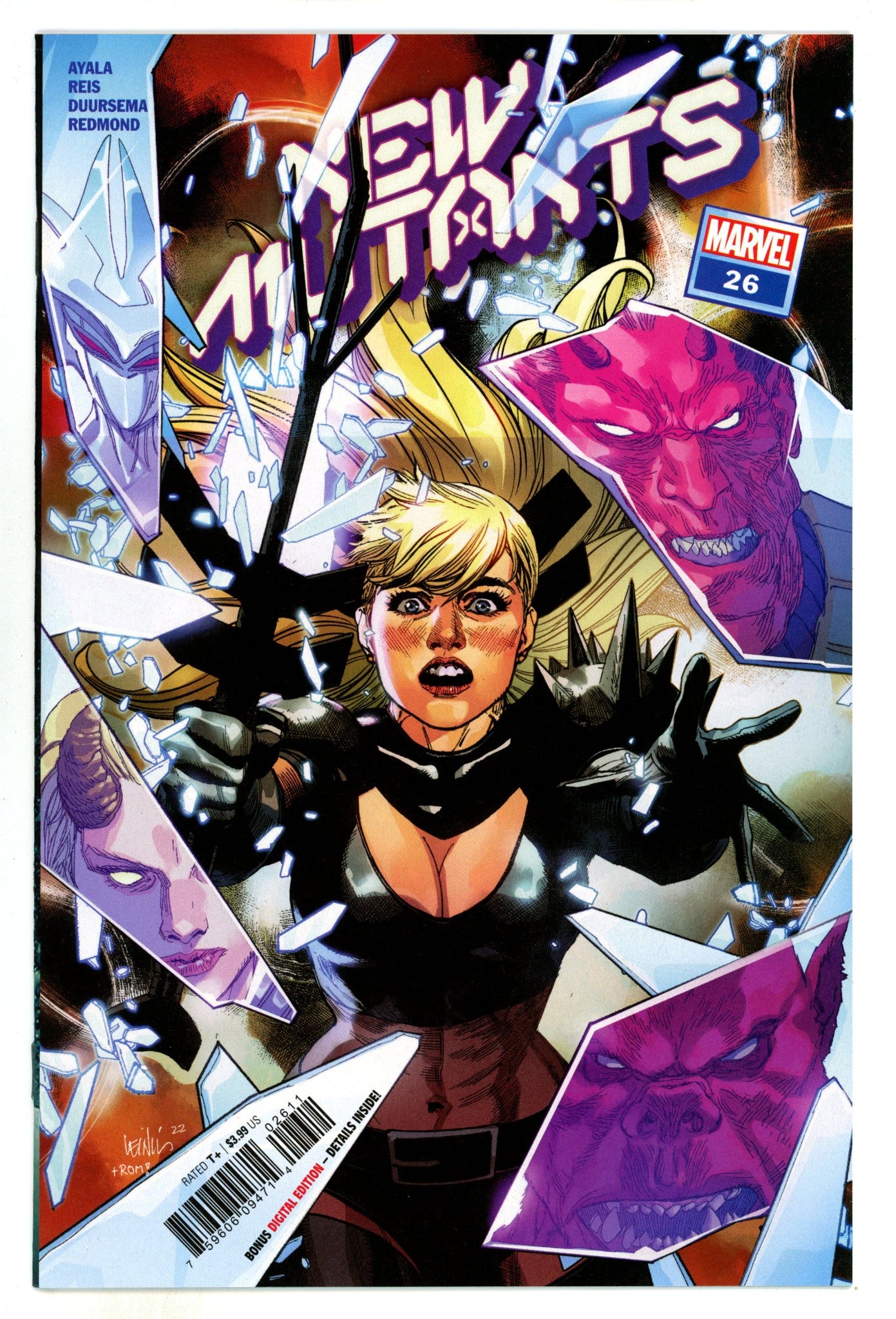 New Mutants Vol 4 26  High Grade  (2022)  