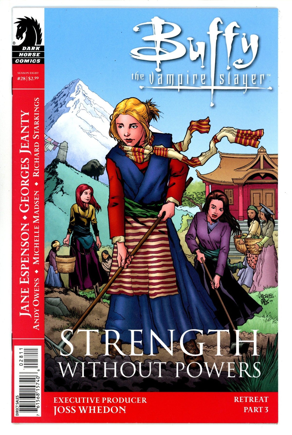 Buffy the Vampire Slayer Season Eight   28  High Grade   (2009) Jeanty   Variant