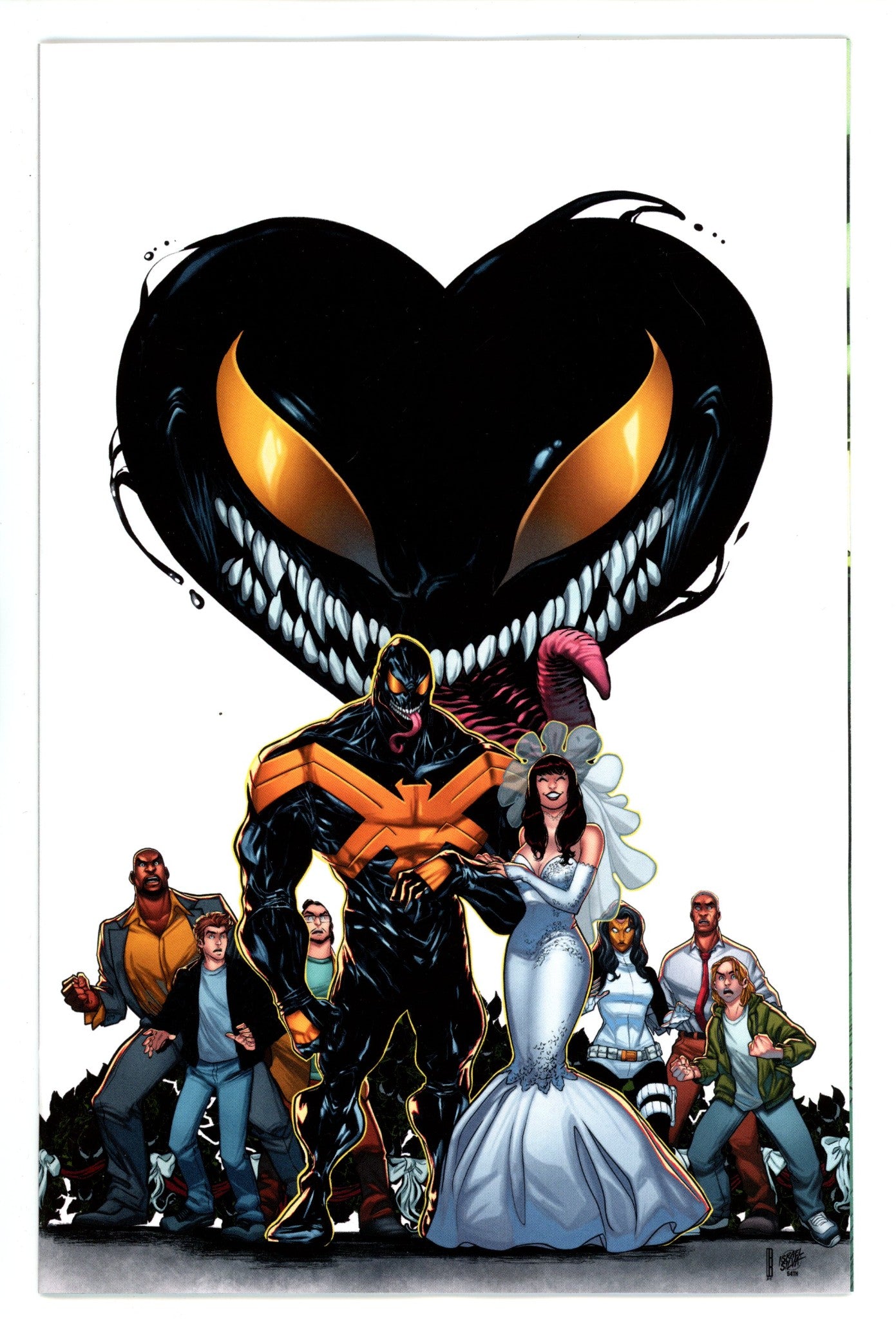 All-New Venom 7 Baldeón Homage Virgin Incentive Variant VF/NM (2025)