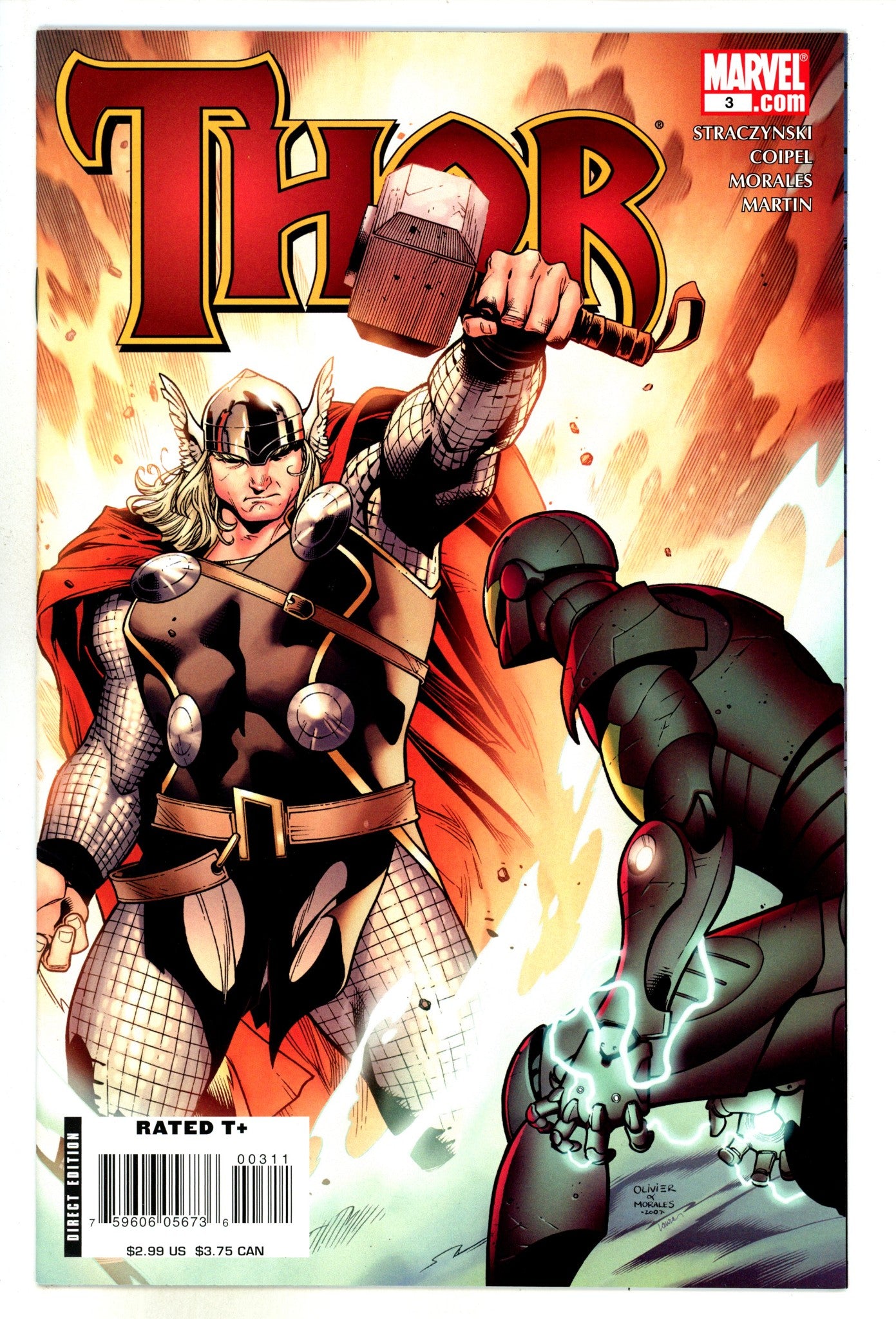 Thor Vol 3 3 High Grade (2007) 