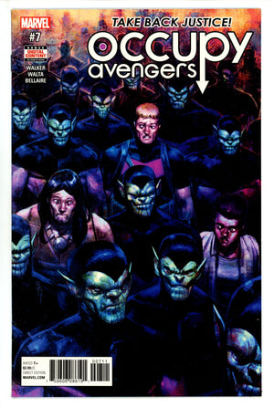 Occupy Avengers Vol 1 7 High Grade (2017)