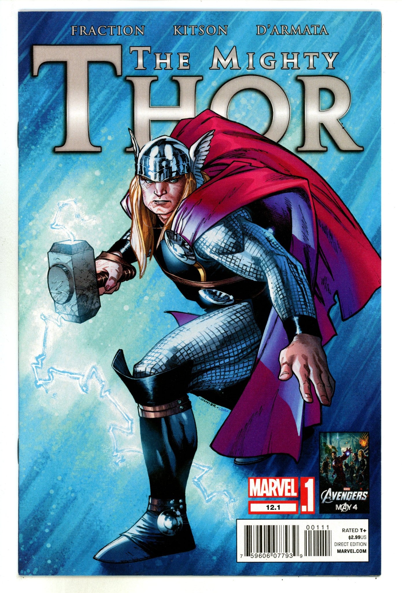 The Mighty Thor Vol 1 12.1 High Grade (2012) 
