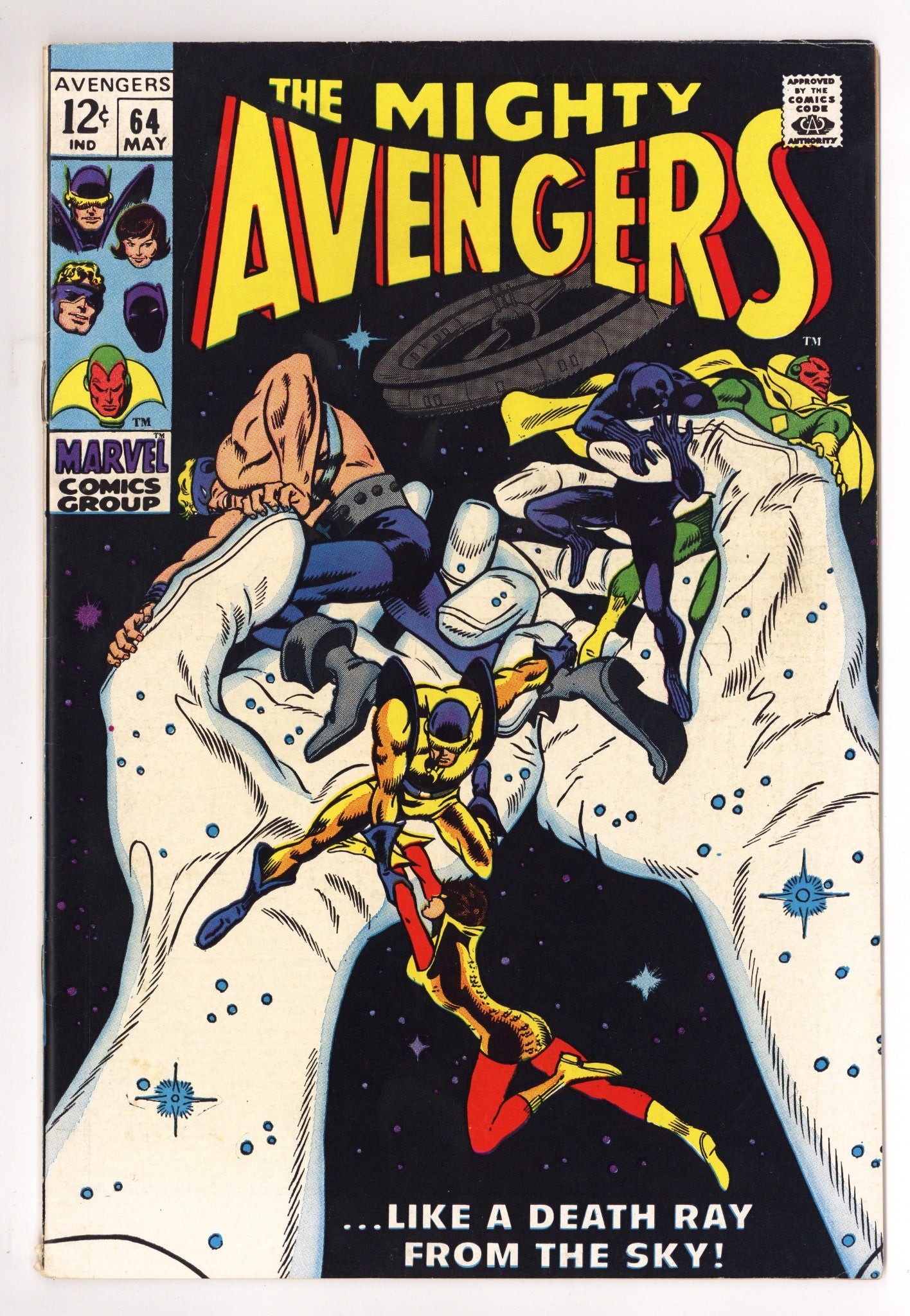 The Avengers Vol 1 64 FN/VF (7.0) (1969) 