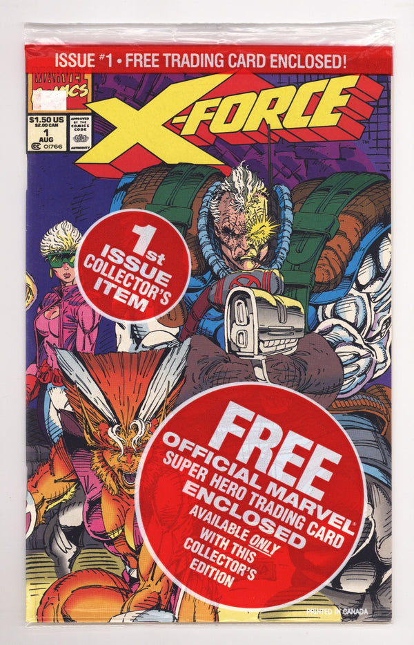 X-Force Vol 1 1 Mid Grade (1991) Card Sealed