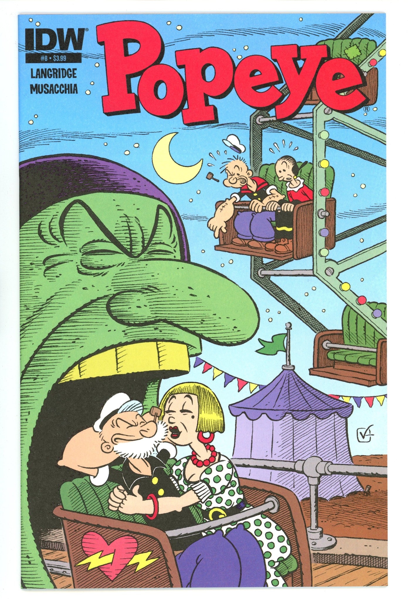 Popeye Vol 1 8 High Grade (2012) 