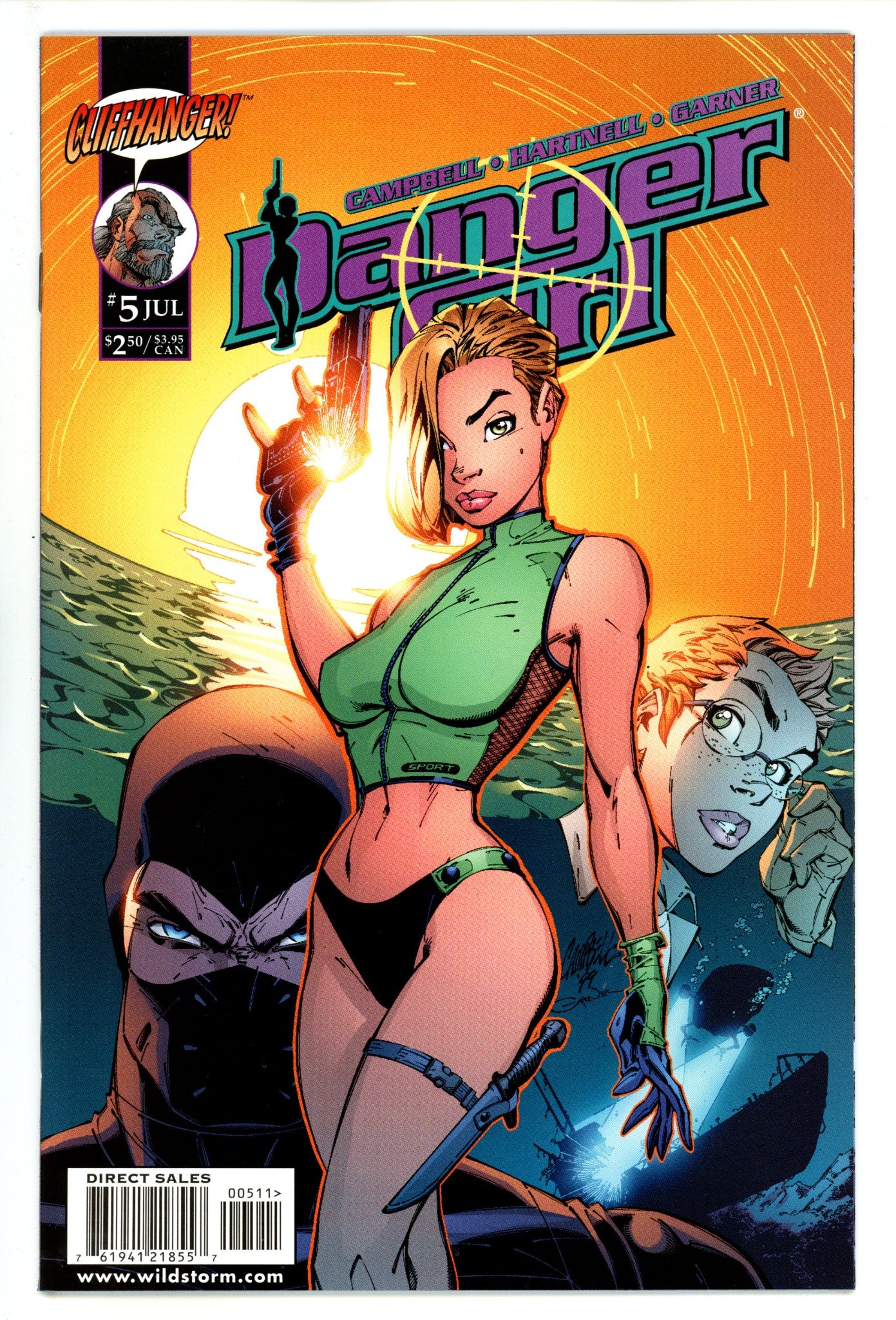 Danger Girl 5 NM- (9.2) (1999) 