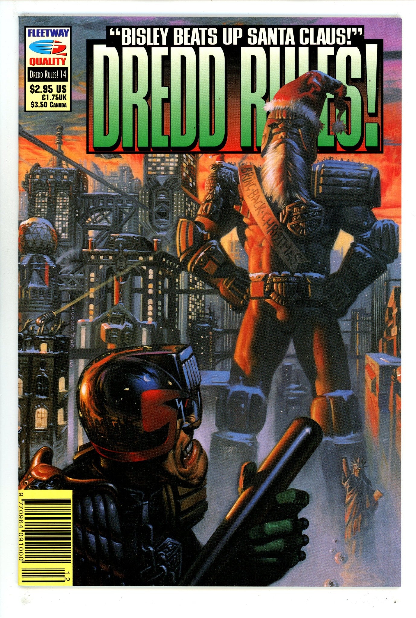 Dredd Rules! 14 High Grade (1992) 