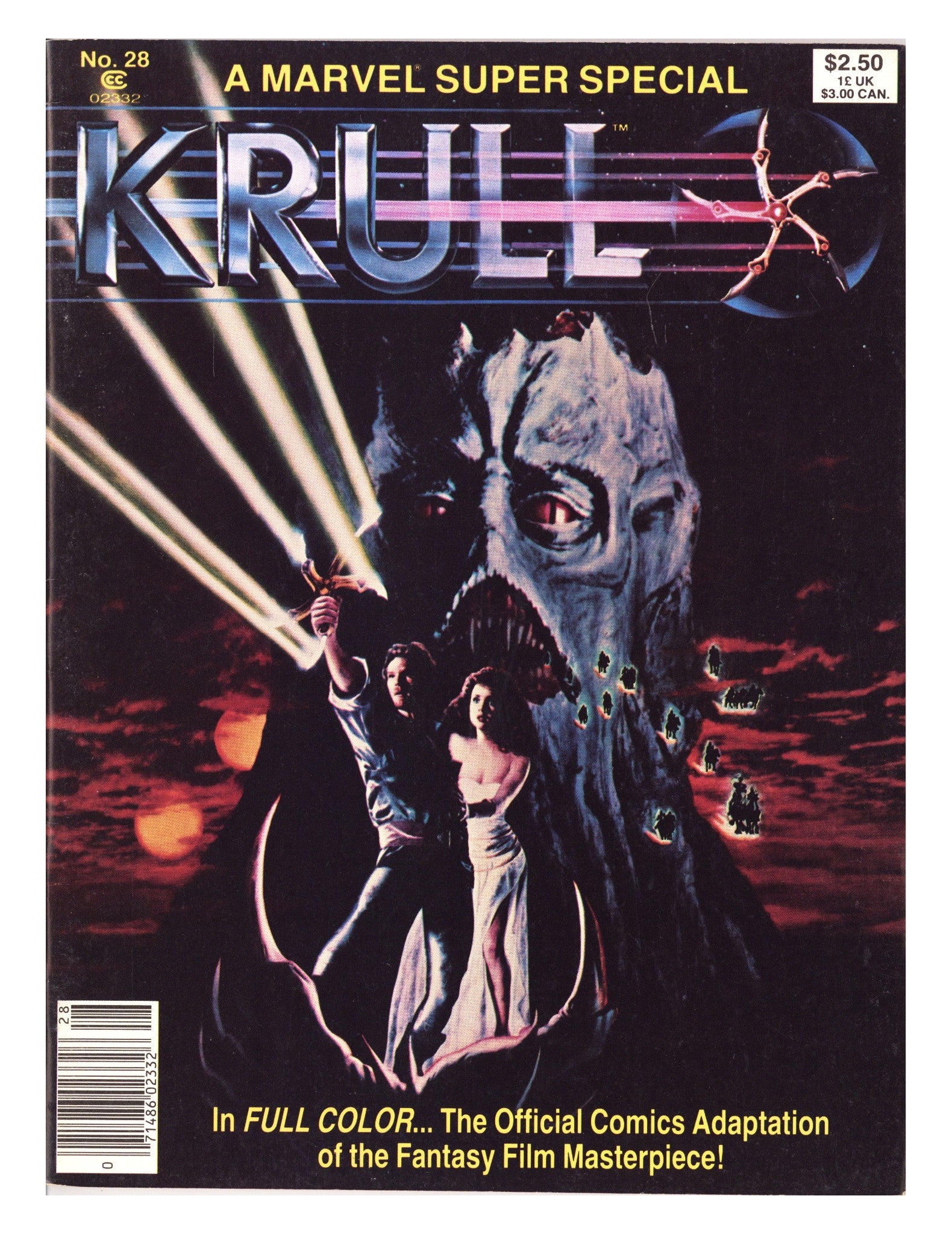 Marvel Super Special 28 Mid Grade (1983) 
