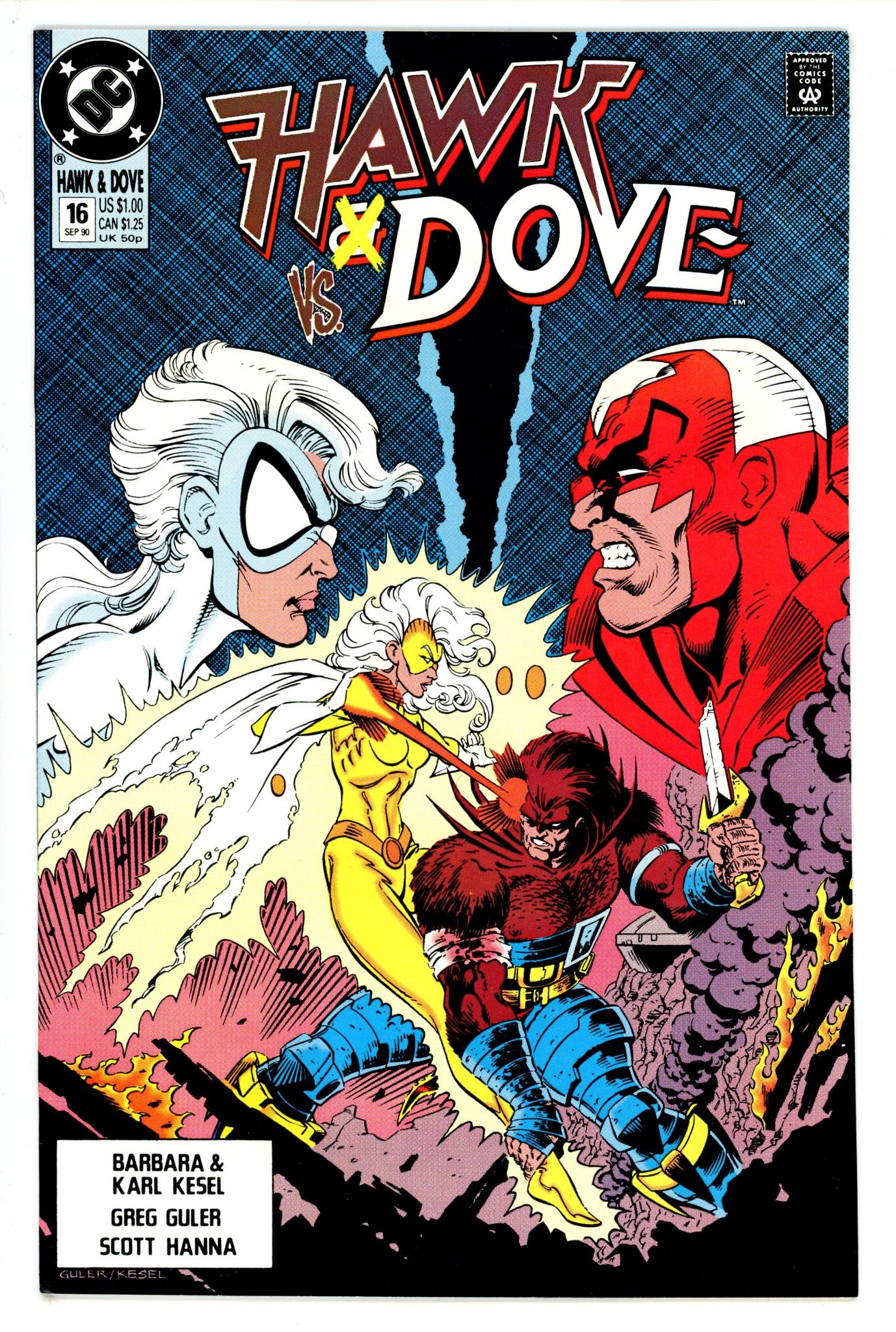 Hawk and Dove Vol 3 16 (1990)