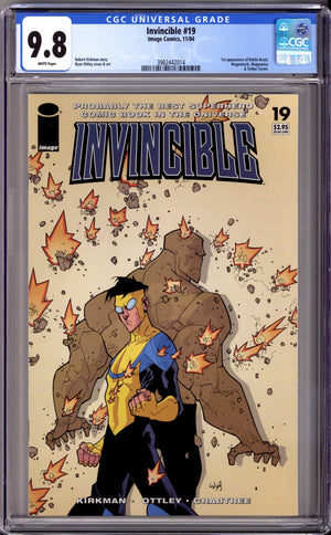 Invincible 19 CGC 9.8 (NM/M) New Case (2004)