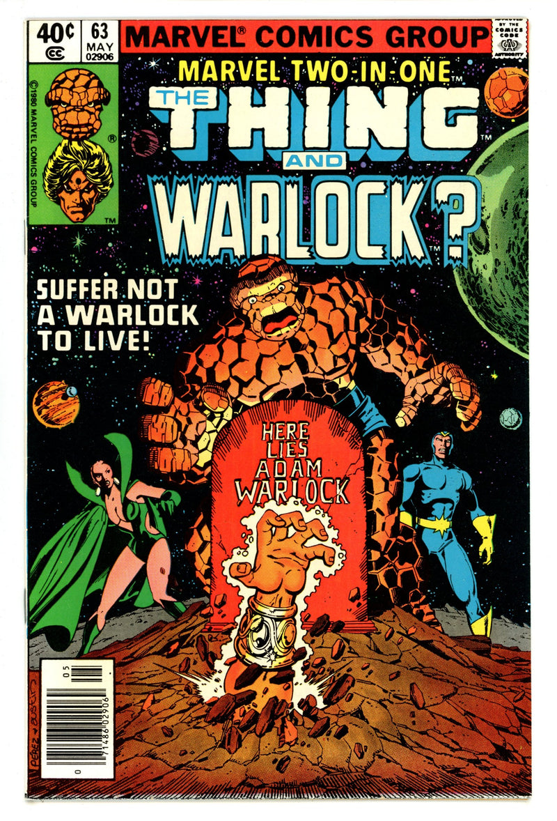 Marvel Two-in-One Vol 1 63 VF/NM (9.0) (1980) Newsstand 