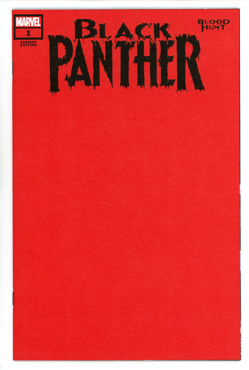Black Panther Blood Hunt 1 Blank Variant (2024)
