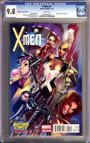 X-Men Vol 3 1 CGC 9.8 (NM/M)   (2013) Campbell     Exclusive Variant