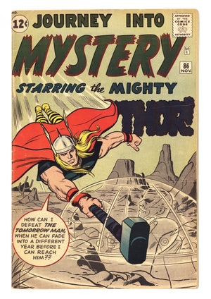 Journey into Mystery Vol 1 86 VG+ (4.5) (1962)
