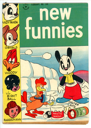 New Funnies 108 VG/FN (5.0) (1946) 