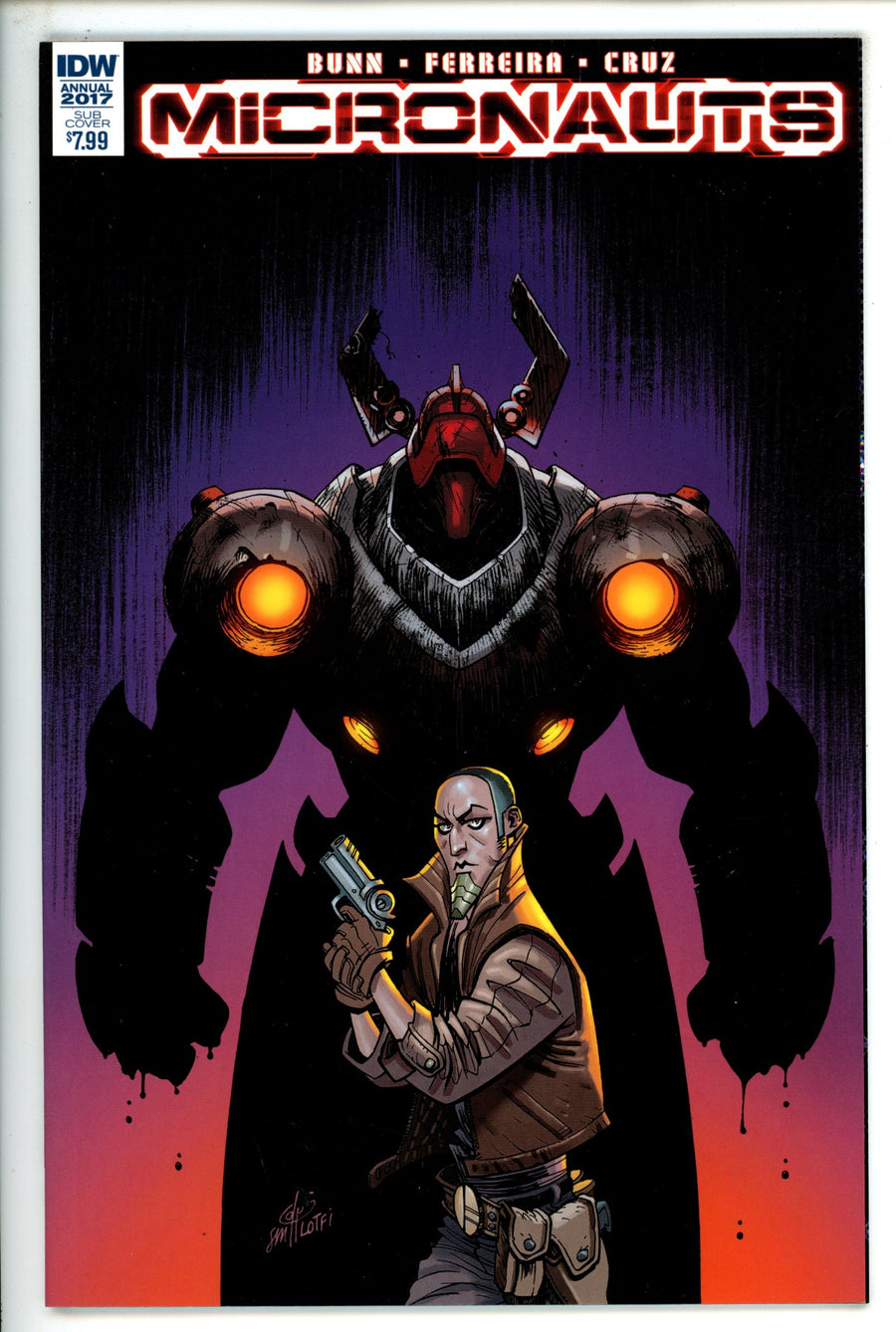 Micronauts Annual 1 High Grade (2017) Lotfi Variant 