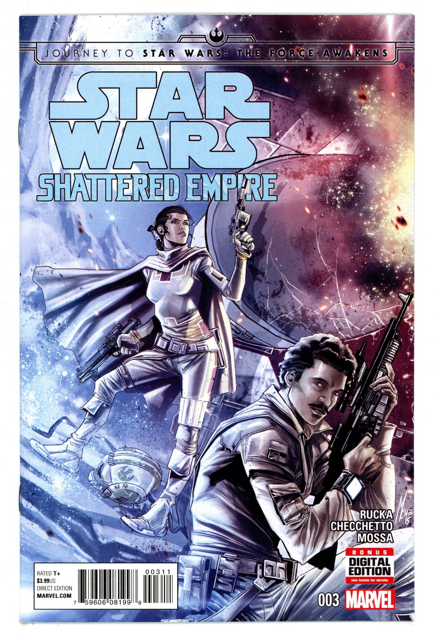 Journey to Star Wars: The Force Awakens - Shattered Empire 3 High Grade (2015) 
