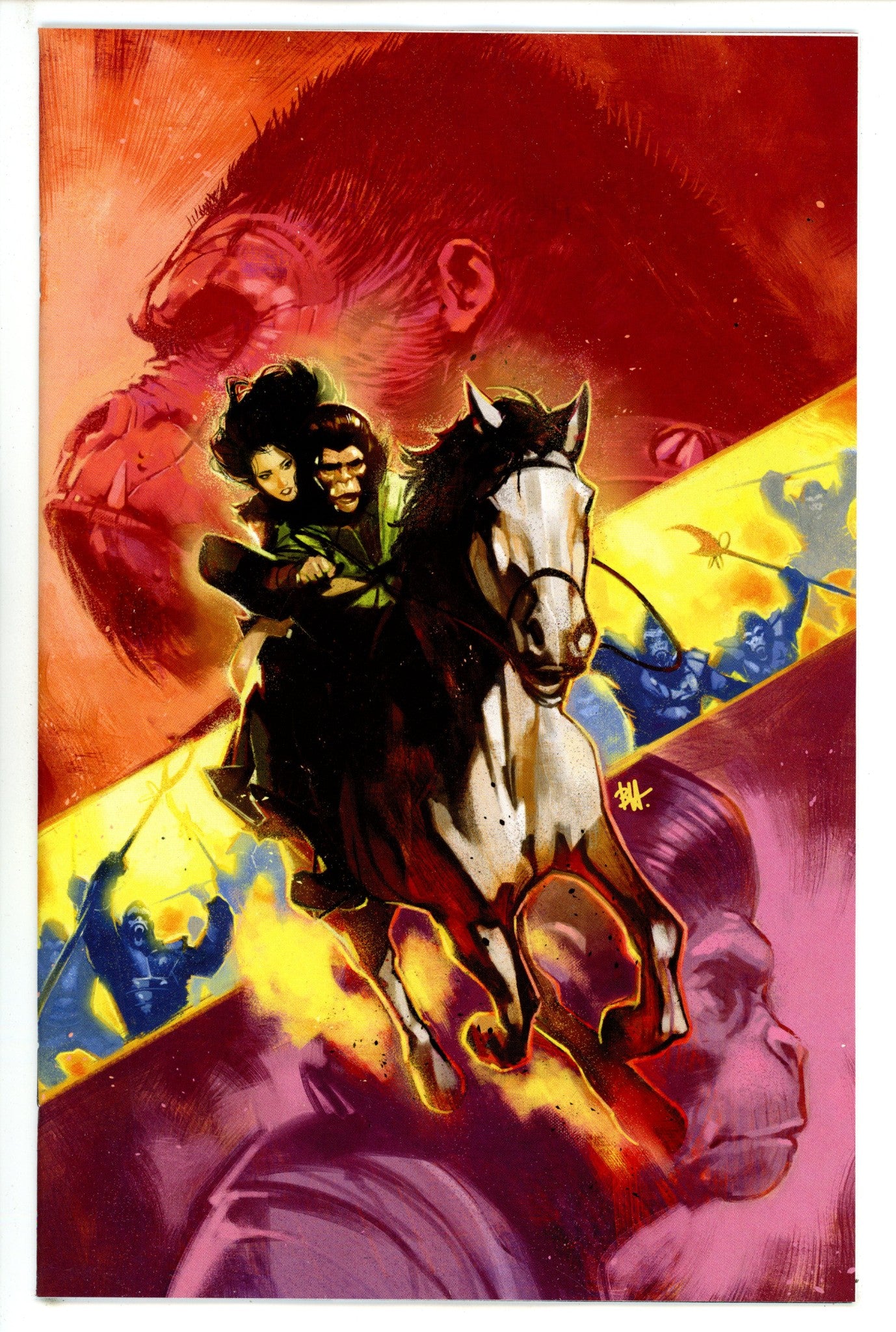 Beware The Planet Of The Apes 1 Harvey Virgin Incentive Variant NM (2024)