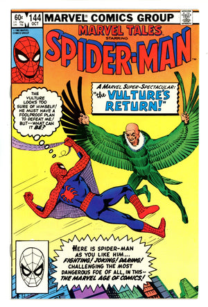 Marvel Tales Vol 2 144 NM- (9.2) (1982) 