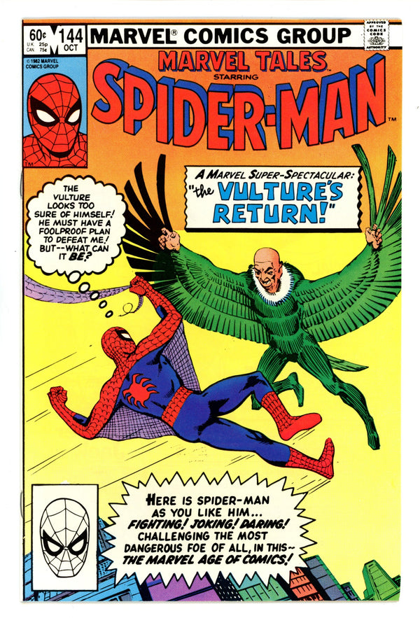 Marvel Tales Vol 2 144 NM- (9.2) (1982)